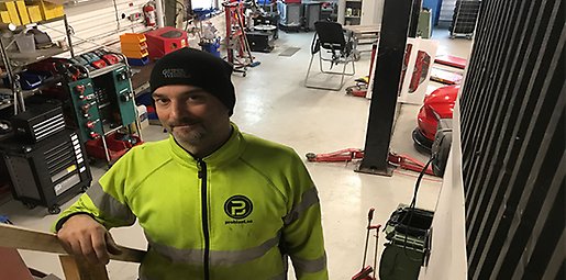 Dominik Borvander, ägare av Problast