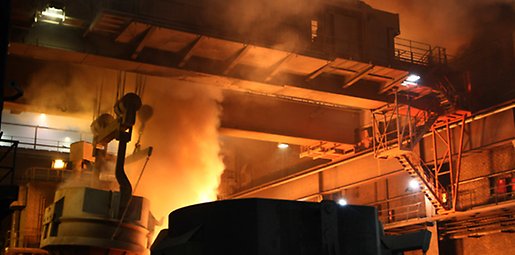 Bild från Ovakos verksamhet